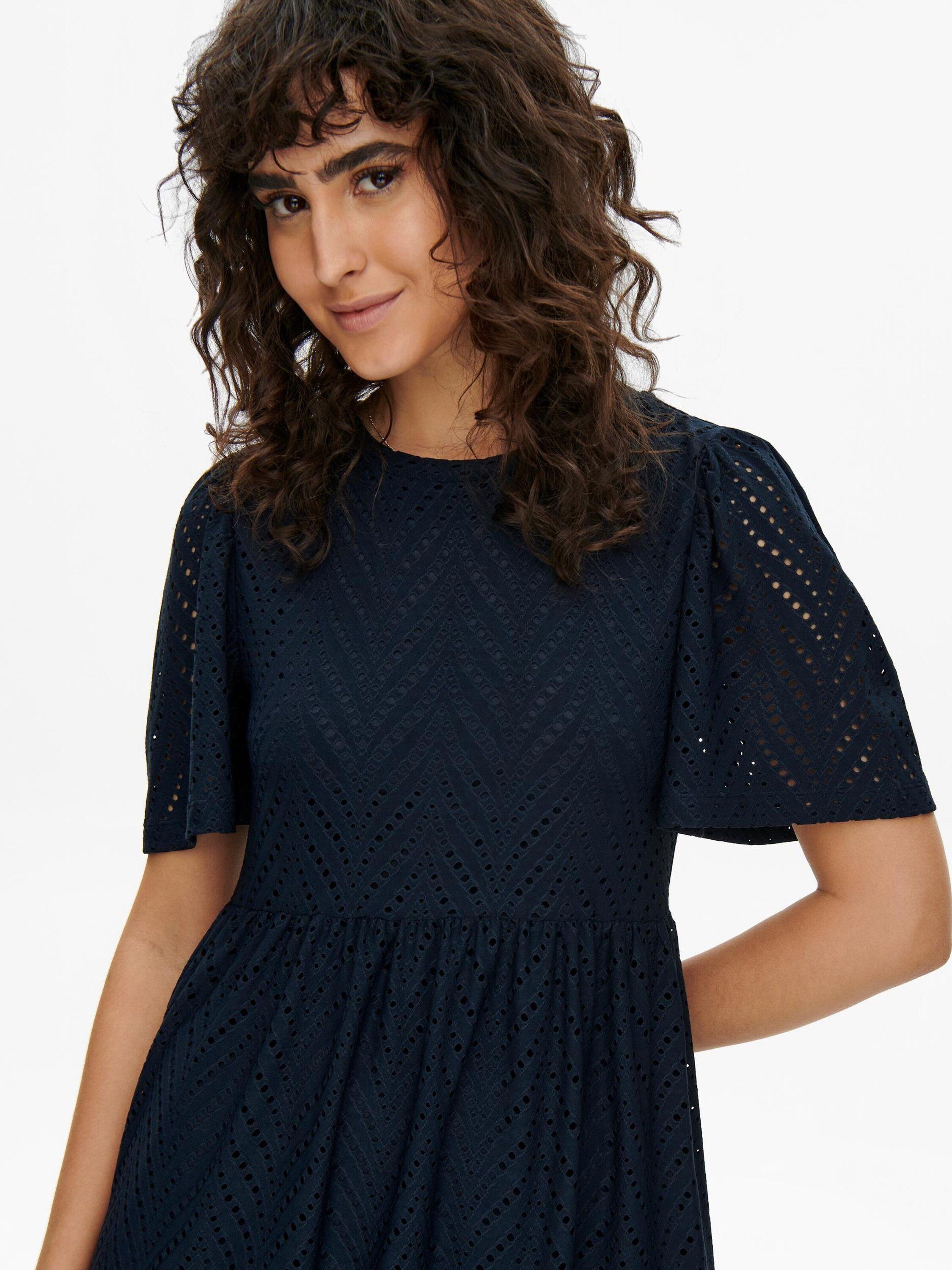 JDY Minikleid Carla Cathinka (1-tlg) Lochmuster