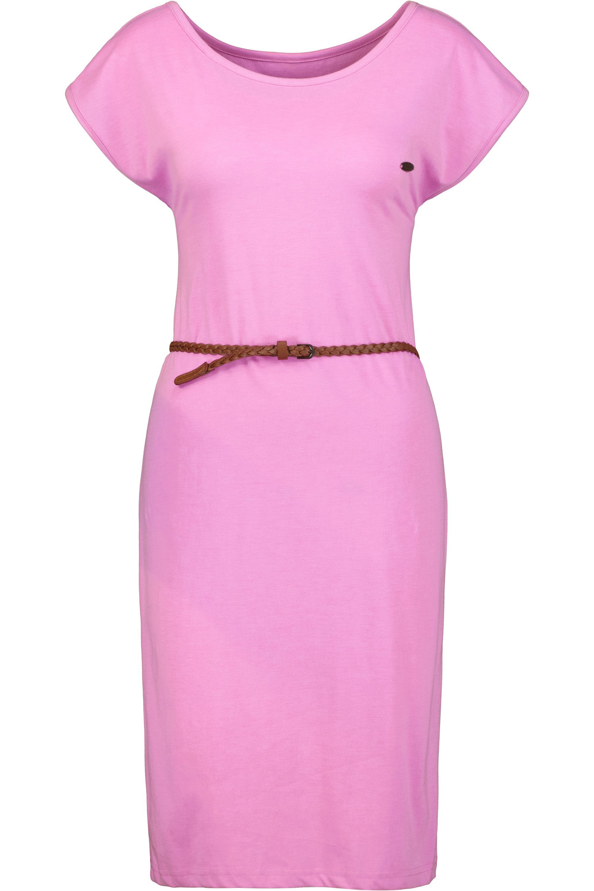 Alife & Damen Dress ElliAK bubblegum melange A Kleid Kickin Shirt Sommerkleid Sommerkleid