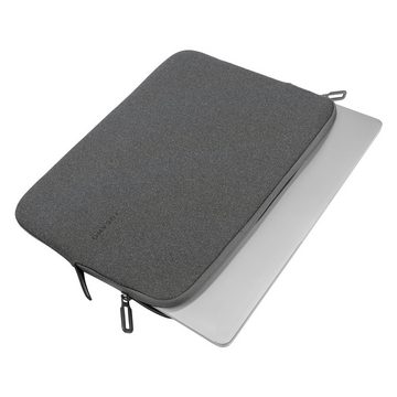 Tucano Laptop-Hülle Second Skin Mélange, Neopren Notebook Sleeve, Schwarz 15,6 Zoll, 15-16 Zoll Laptops