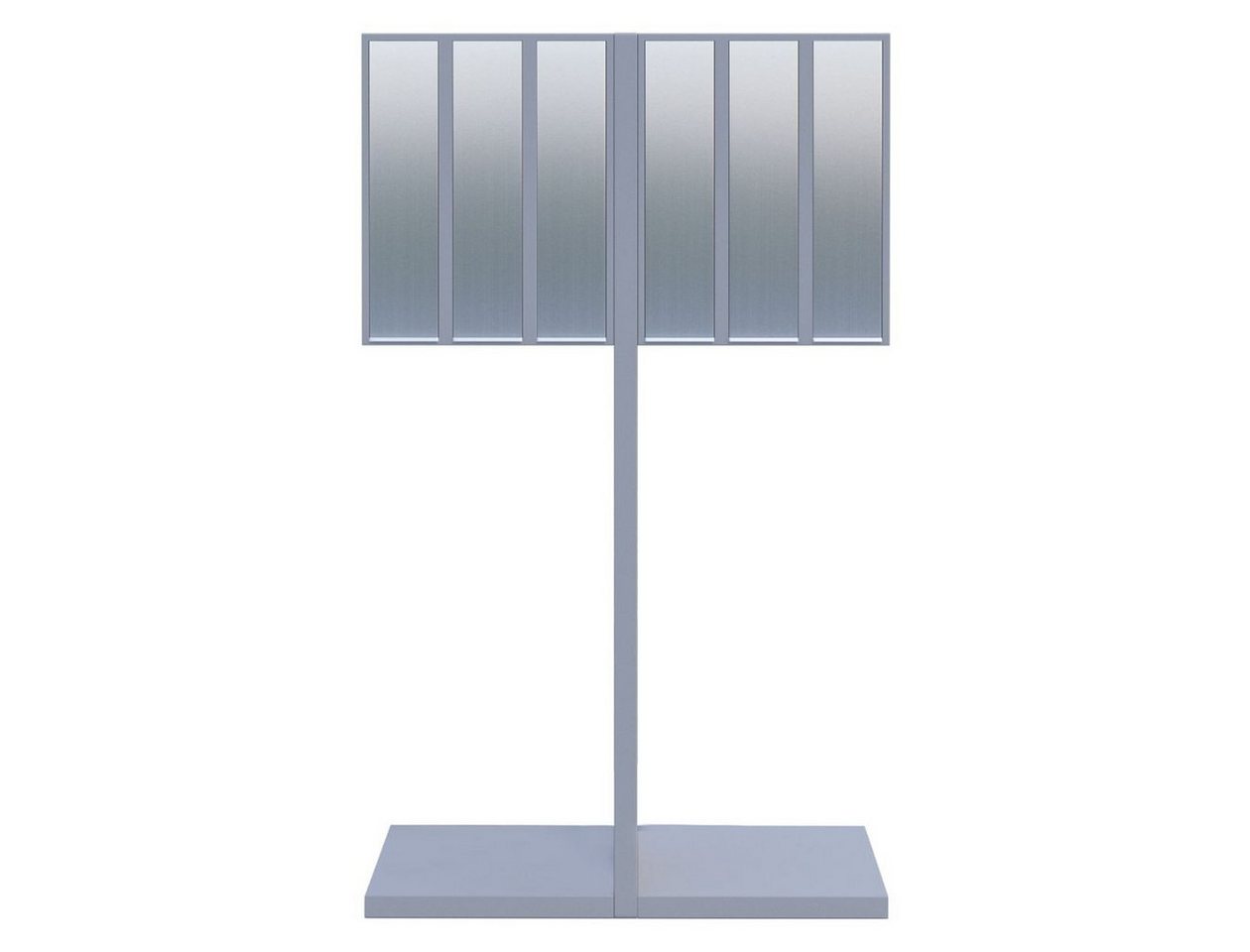 Thumbnail - Bravios Briefkasten Briefkastenanlage Hermes Clone for Six Grau Metal