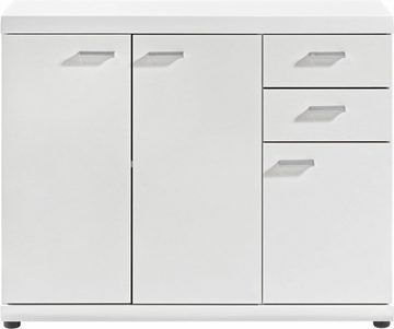 Procontour Sideboard Sun, Breite 90 cm mit 3 Türen und 2 Schubkästen