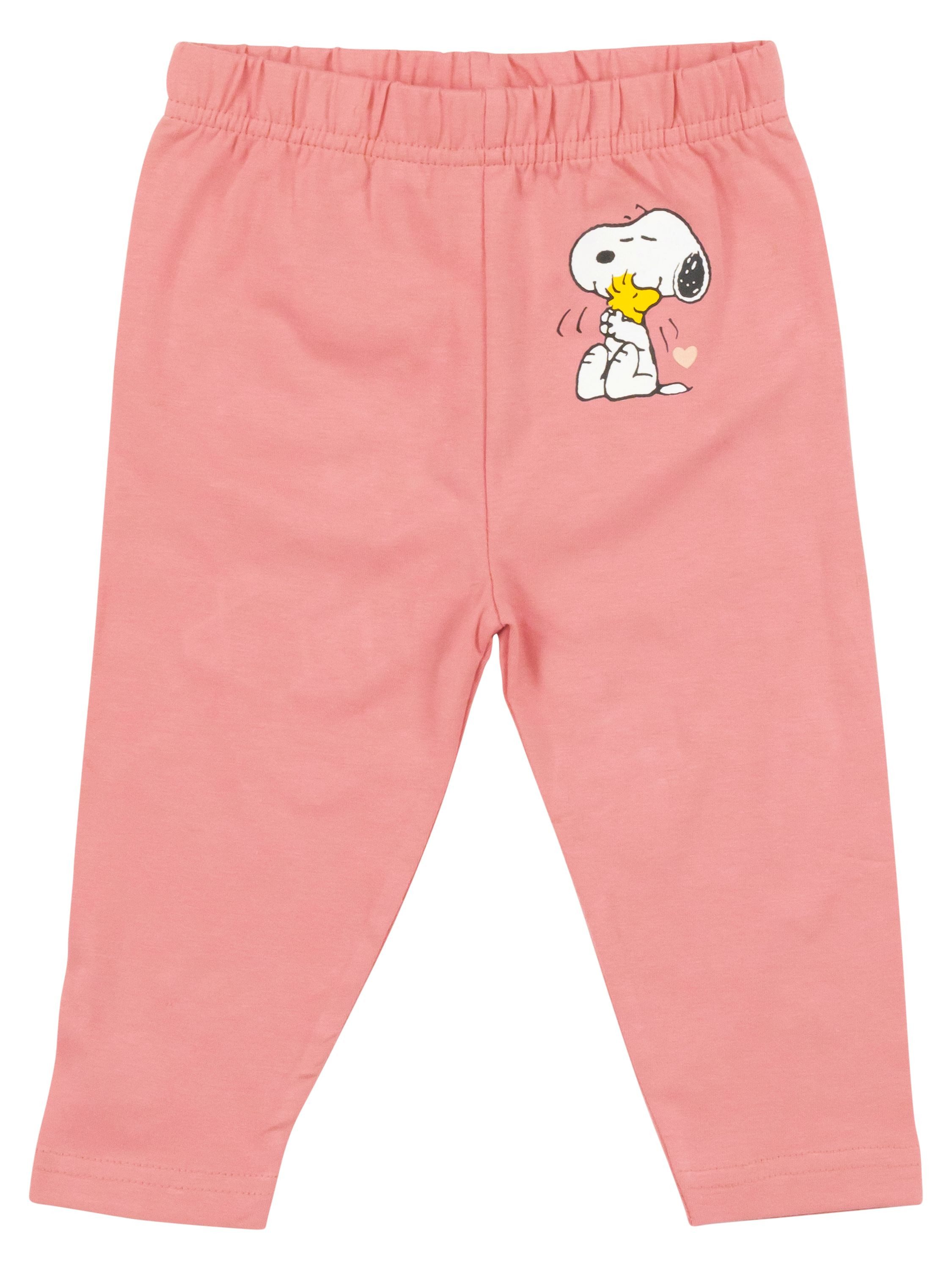 United Labels® Stoffhose Peanuts Snoopy Baby Leggings Hose Leggins Babyhose (2er Pack)