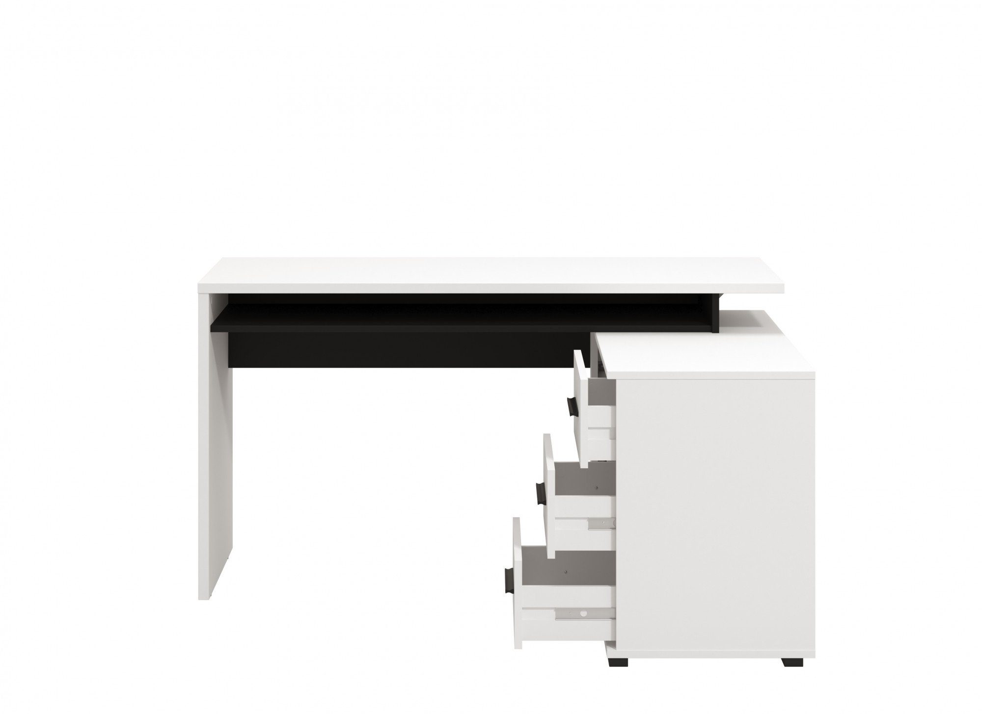 Home affaire Schreibtisch Arhimed, zeitlos und praktisch, Home Office geeignet