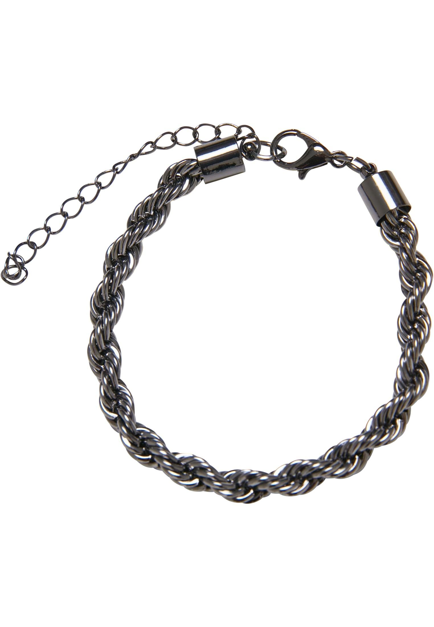 gunmetal (1-tlg) CLASSICS Charon URBAN Schmuckset And Set Bracelet Intertwine Necklace Accessoires