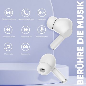 Woyax Special Edition Pro Bluetooth Kopfhörer in Ear, HD 4 Mikrofon ENC In-Ear-Kopfhörer (True Wireless, Premium Stereoklang, Bluetooth 5.3, IPX5 Wasserdicht, Touch Control)