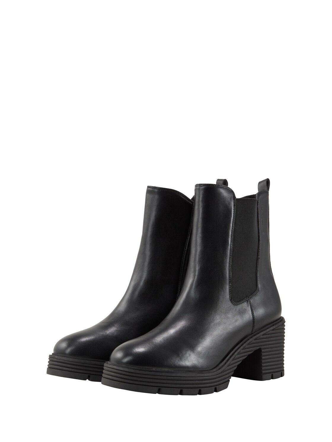 TOM TAILOR Stiefeletten mit Block-Absatz Ankleboots günstig online kaufen