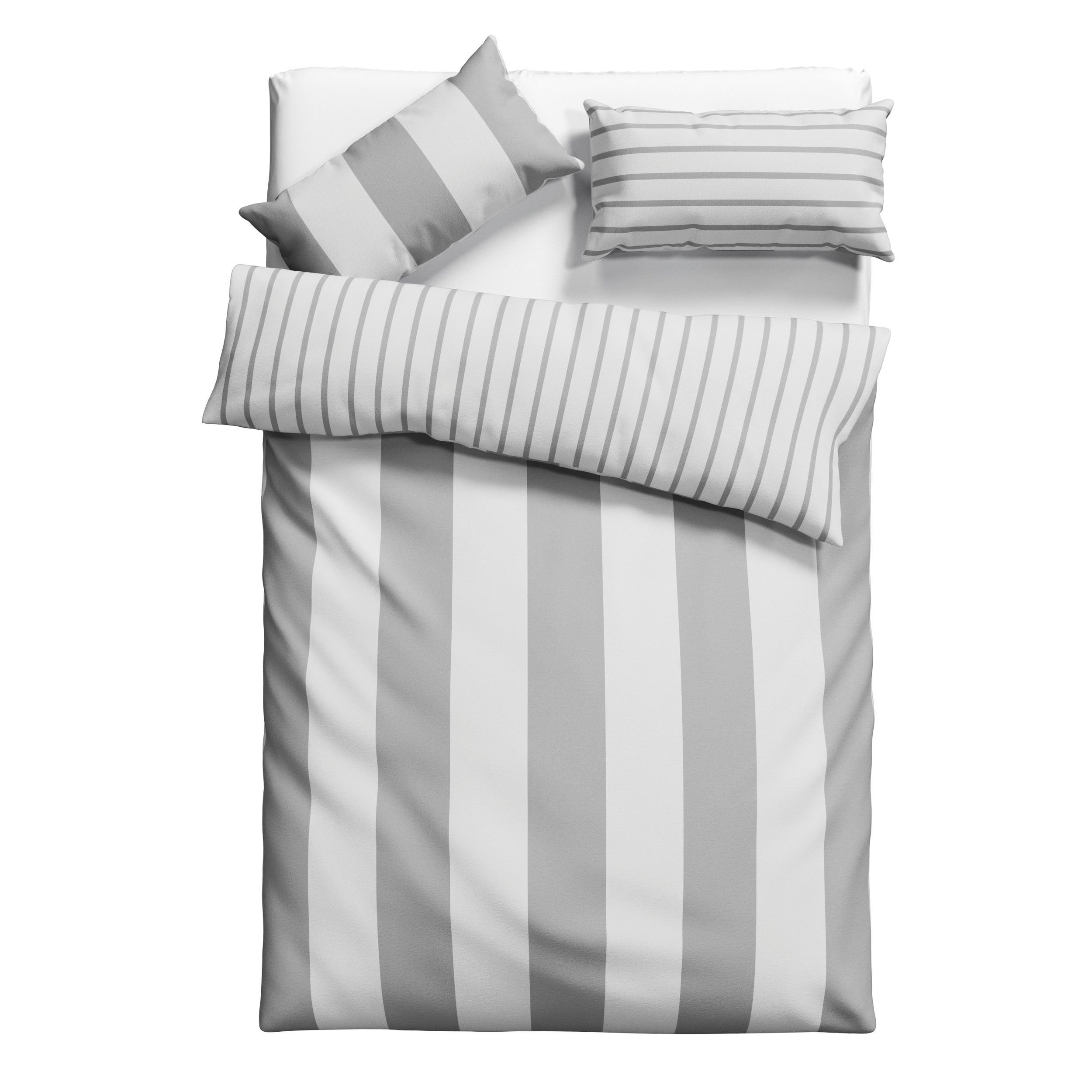 Home affaire Bettwäsche Sari, Flanell, 2 teilig, in verschiedenen Qualitäte günstig online kaufen