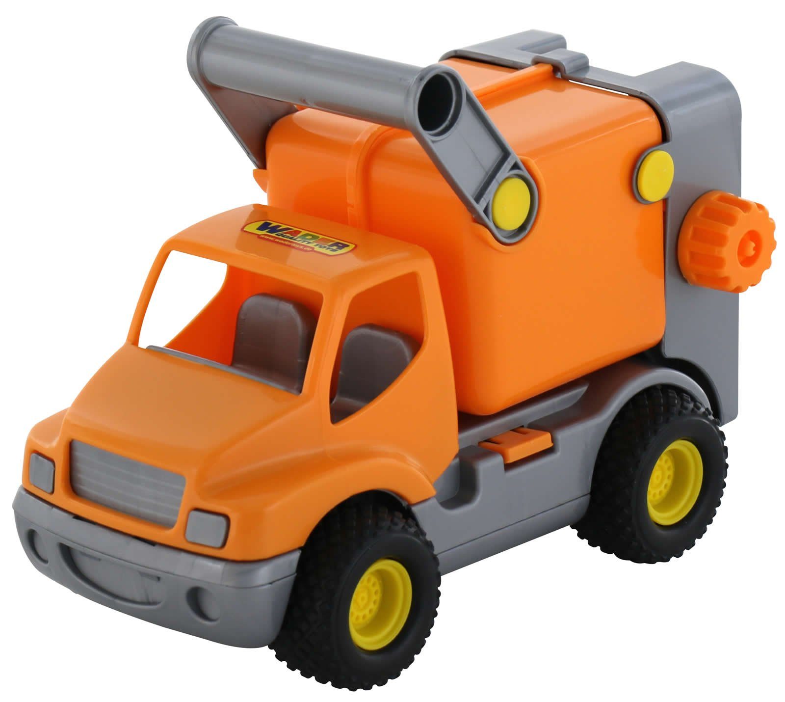 WADER QUALITY TOYS Spielzeug-Müllwagen ConsTruck Müllauto günstig online kaufen