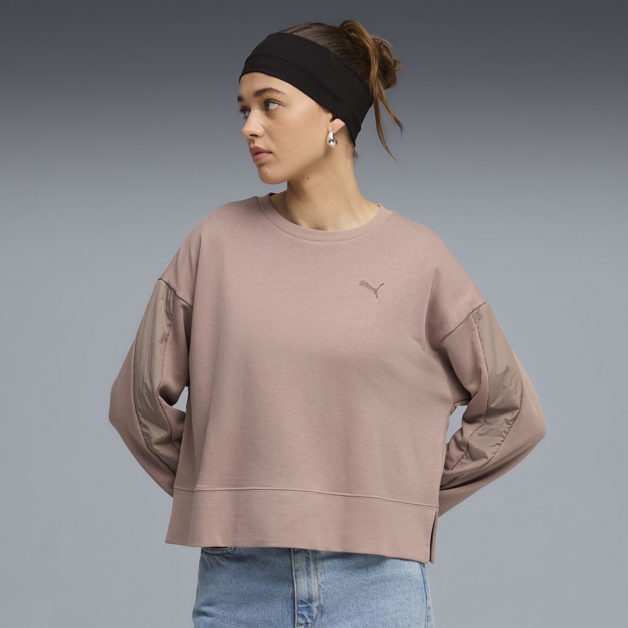 PUMA Sweatshirt HER Relaxed Sweatshirt Damen günstig online kaufen