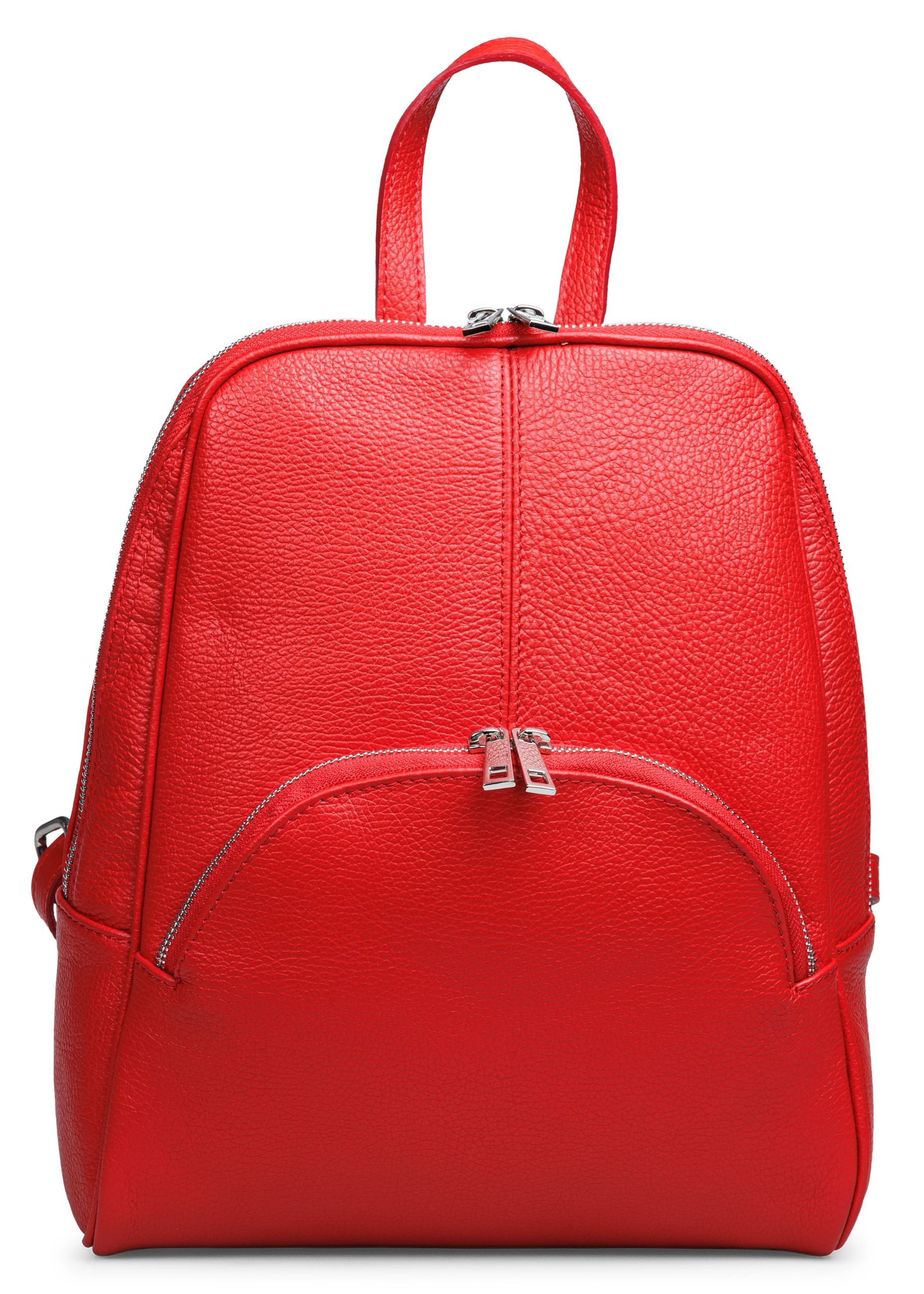Cityrucksack eleganter großer Damen Leder Backpack - PREMIUM LINE - Modell No.802