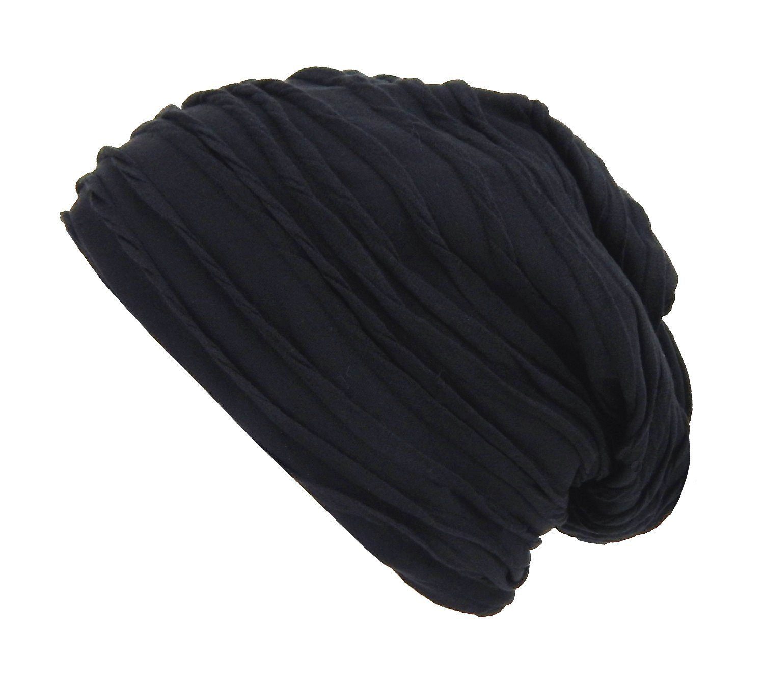 Ella Jonte Beanie doppellagig mit stylisher Faltenstruktur wärmendes Innenfutter