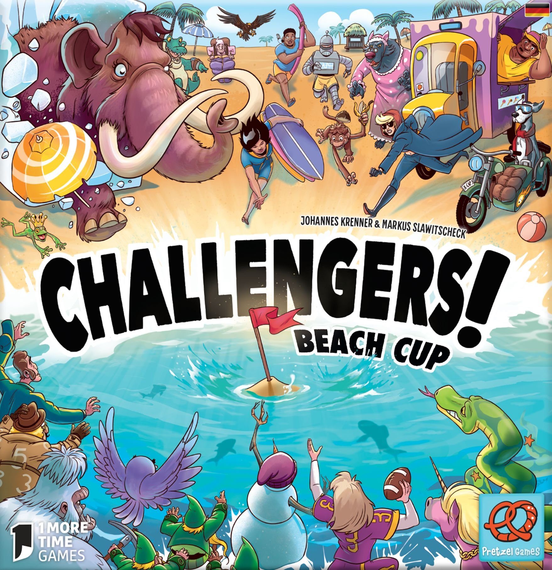 Spiel Pretzel Games - Challengers! Beach Cup