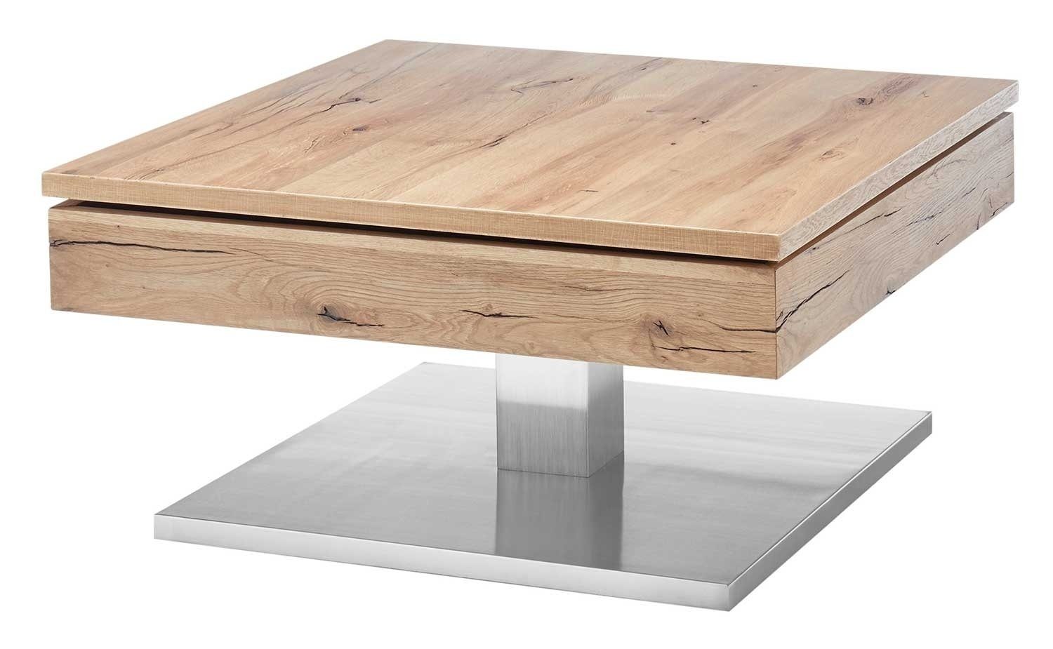 Couchtisch MONROVIA, Asteiche furniert, 75 x 75 cm