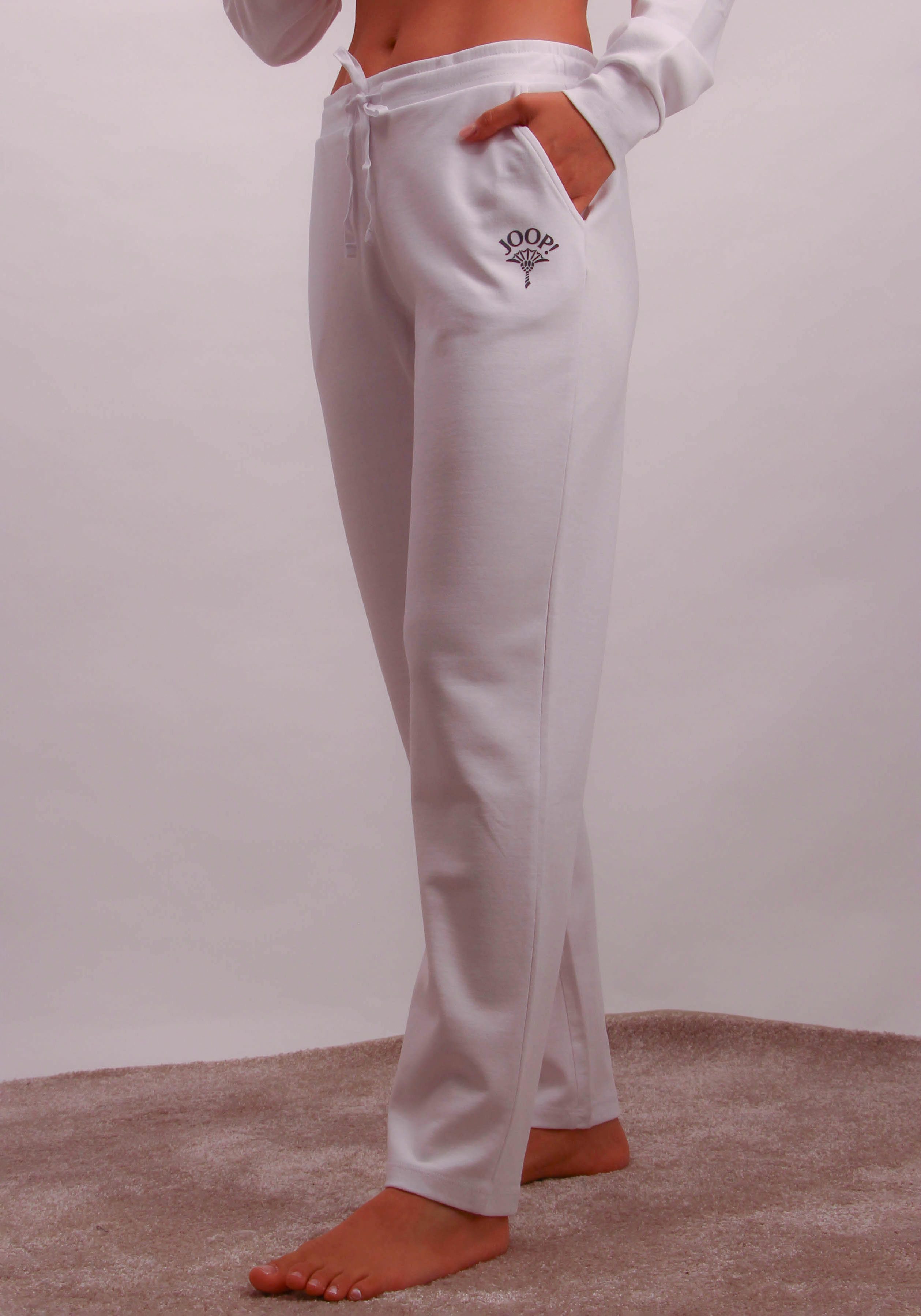 JOOP! Loungehose Pants leichte Interlock-Qualtiät, seitliche Taschen, Gummi günstig online kaufen