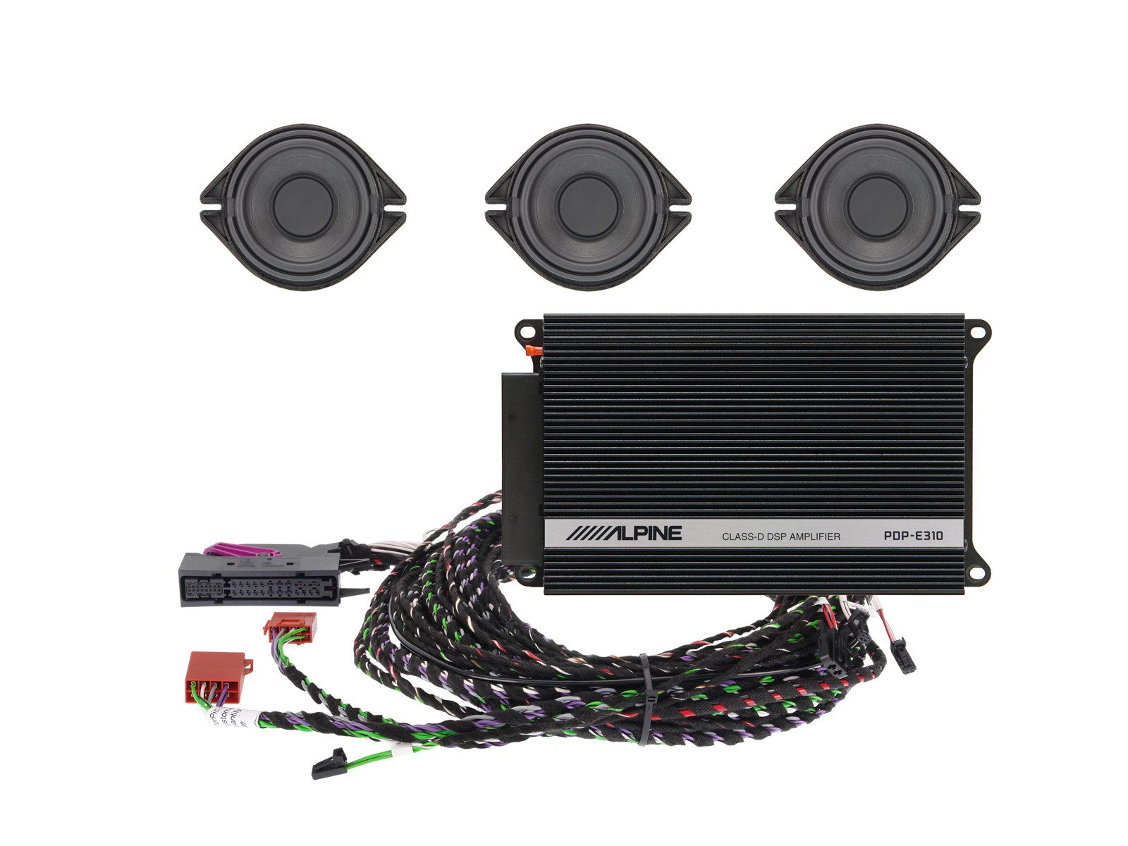 ALPINE Alpine SPC-200AU Sound-Upgrade für Audi A4 B8 A5 8T Q5 8R Front Auto-Lautsprecher