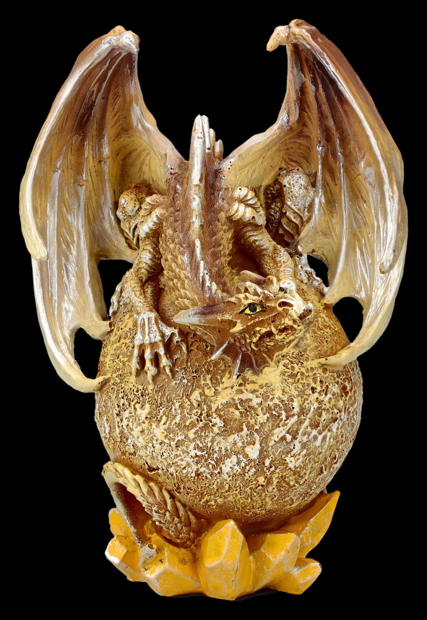Figuren Shop GmbH Fantasy-Figur Drachen Figur - Planet Venus - Planet Fantasy Dekofigur Drachenfigur