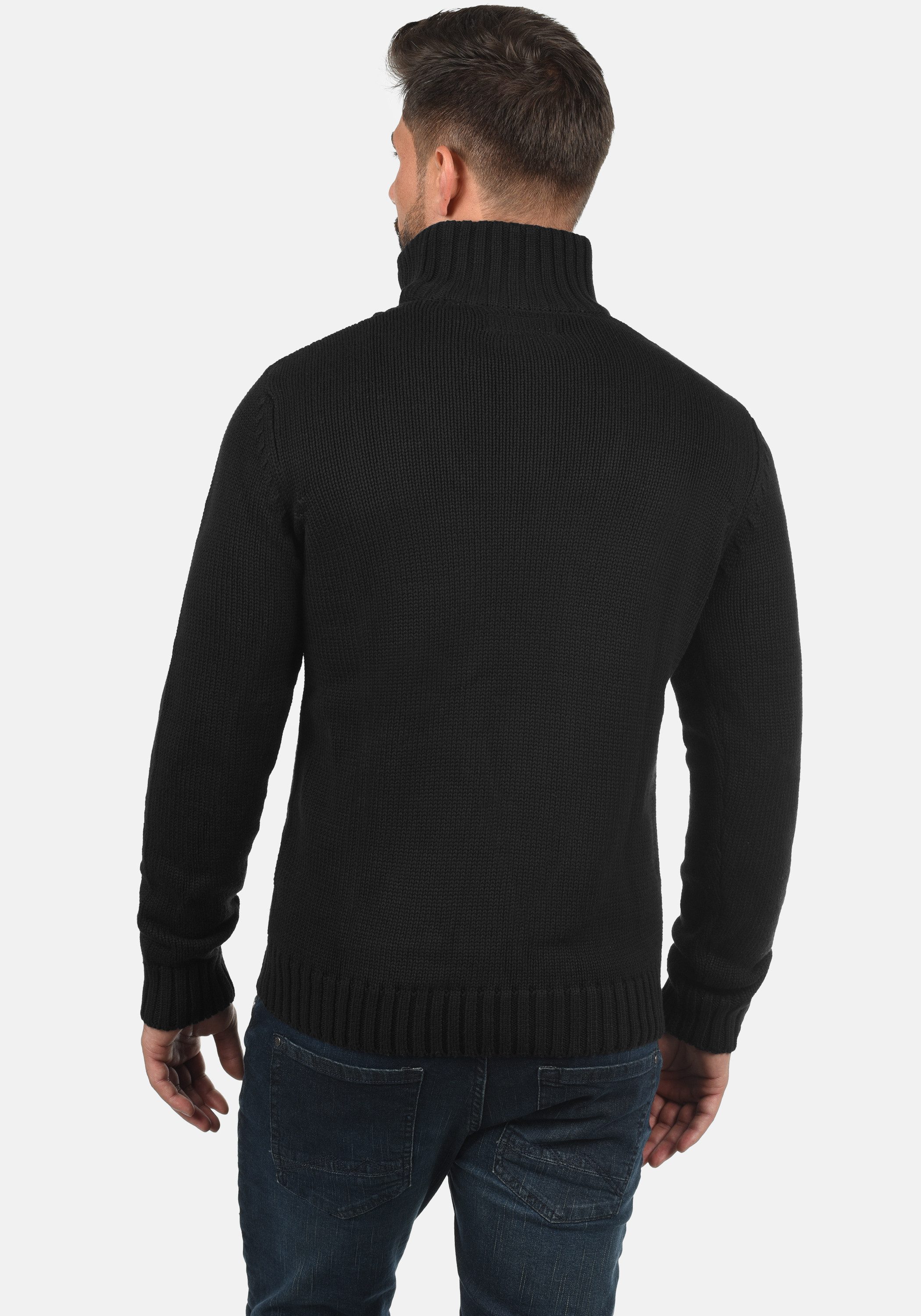 !Solid Strickjacke SDPoul Strickjacke mit Stehkragen