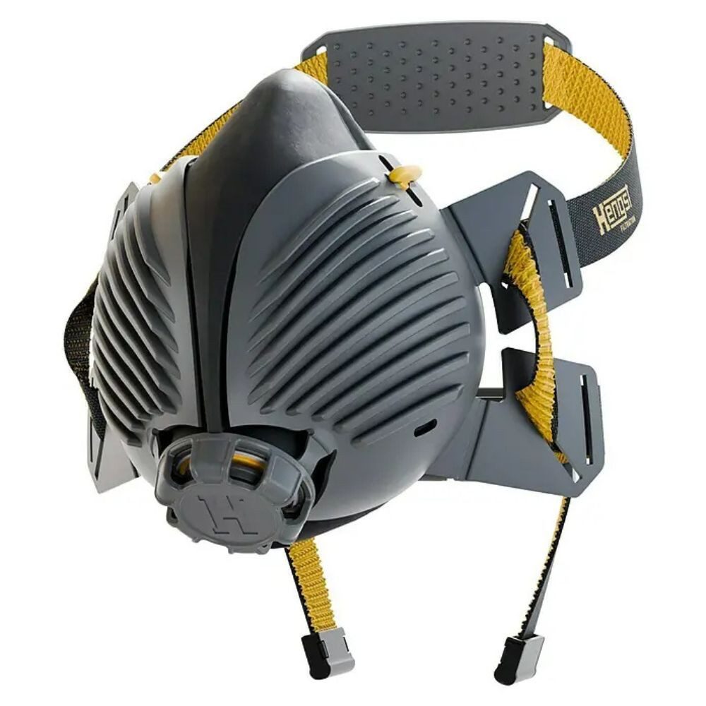 Hengst BV Mund-Nasen-Maske Stealth Halbmaske Atemschutzmaske P3, latex- und silikonfrei