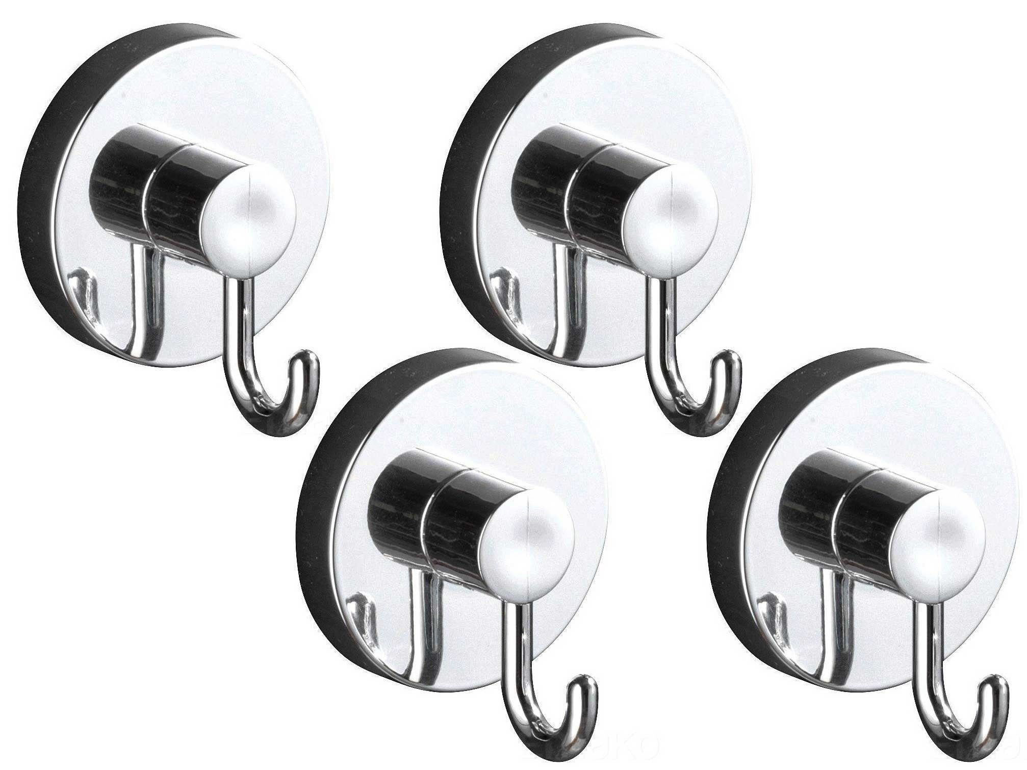 WENKO Handtuchhaken Handtuchhaken, Vacuum-Loc, 4er Set, WENKO, (4er-Set), V günstig online kaufen