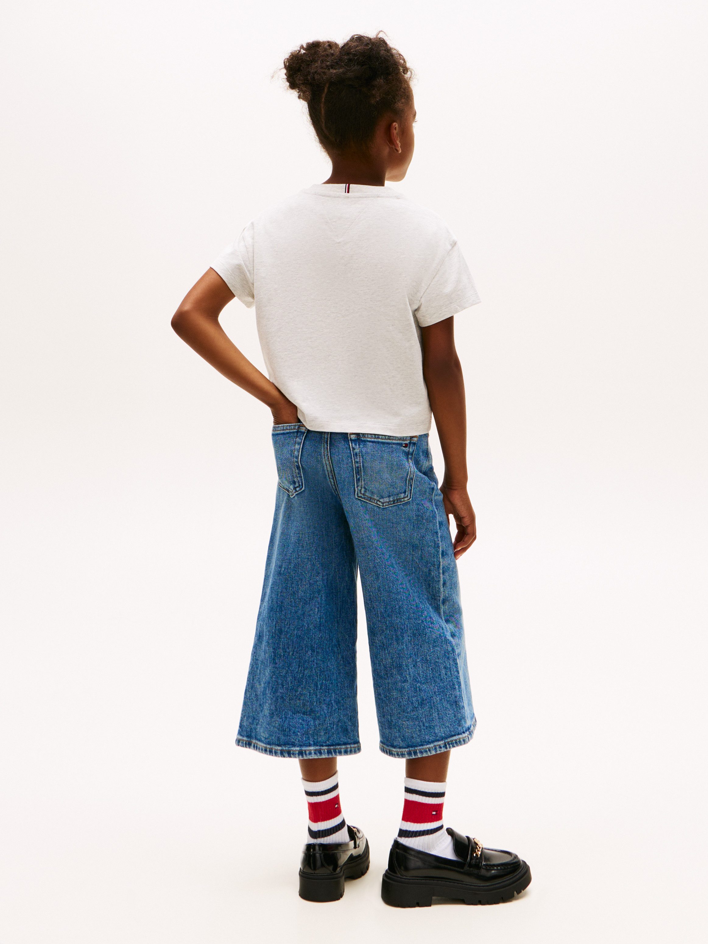 Tommy Hilfiger T-Shirt Kinder bis 16 Jahre, mit Rundhalsausschnitt – Bild 5 von 5
