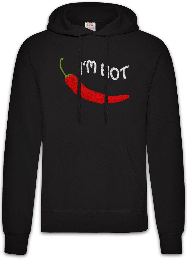 Urban Backwoods Hoodie Chili I'm Hot Herren Hoodie Chili Schoten Peppers Peperoni Fun Hottie (1-tlg) Hotty Sweet Cute Chick