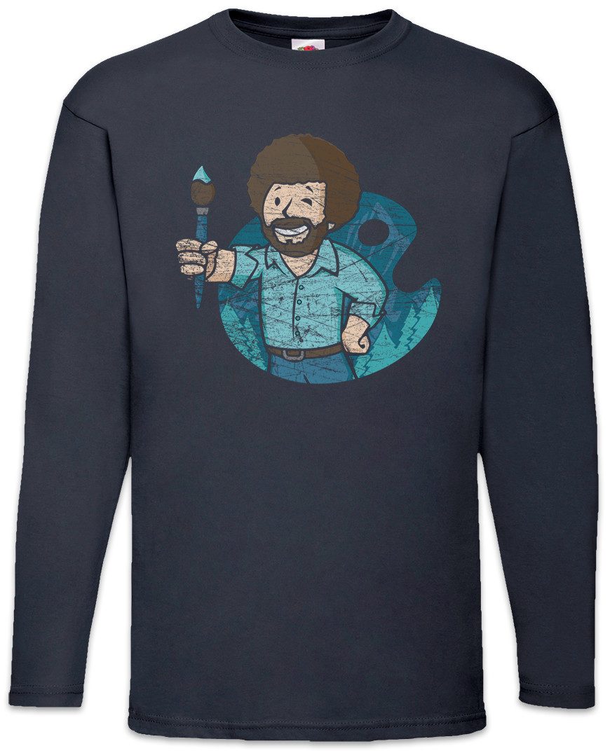 Langarmshirt Ross Boy Langarm T-Shirt Maler Künstler The Bob Joy Of Fun Painting