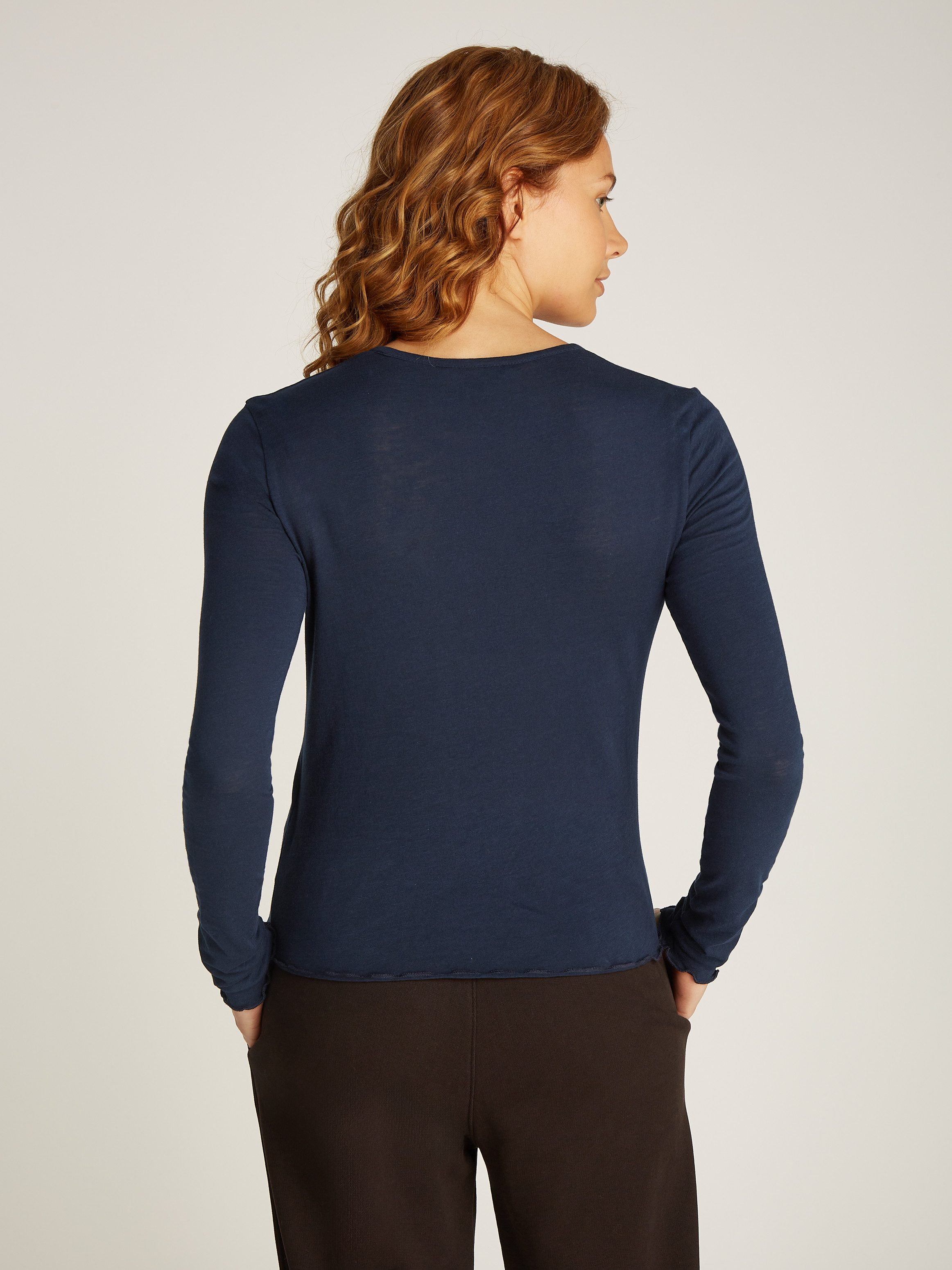 Tommy Jeans Langarmshirt TJW SLUB SOFT günstig online kaufen