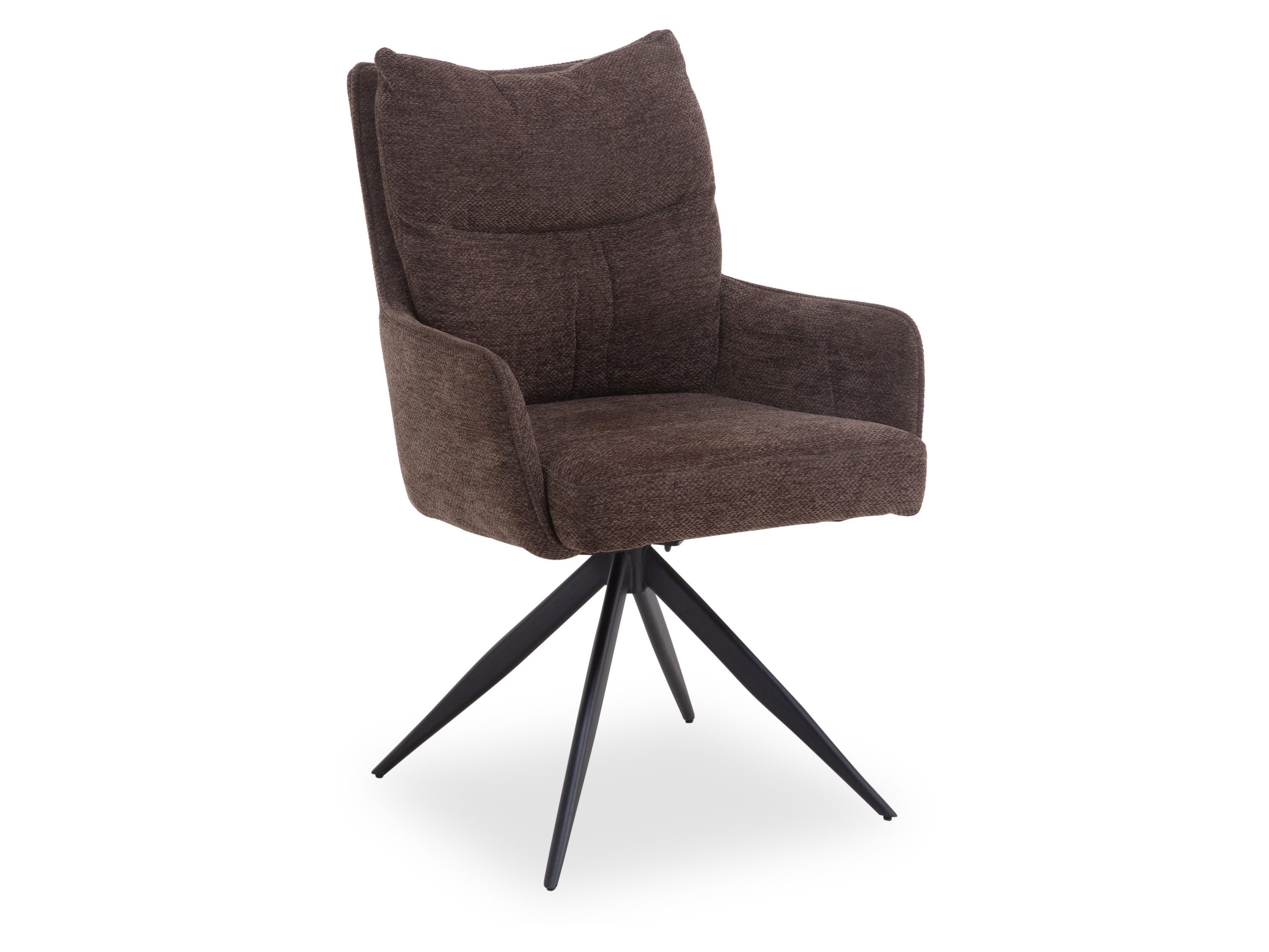 SANSIBAR LIVING Esszimmerstuhl Polsterstuhl SANSIBAR PRISCILLA BHT 68x89x59 cm braun Esszimmerstuhl