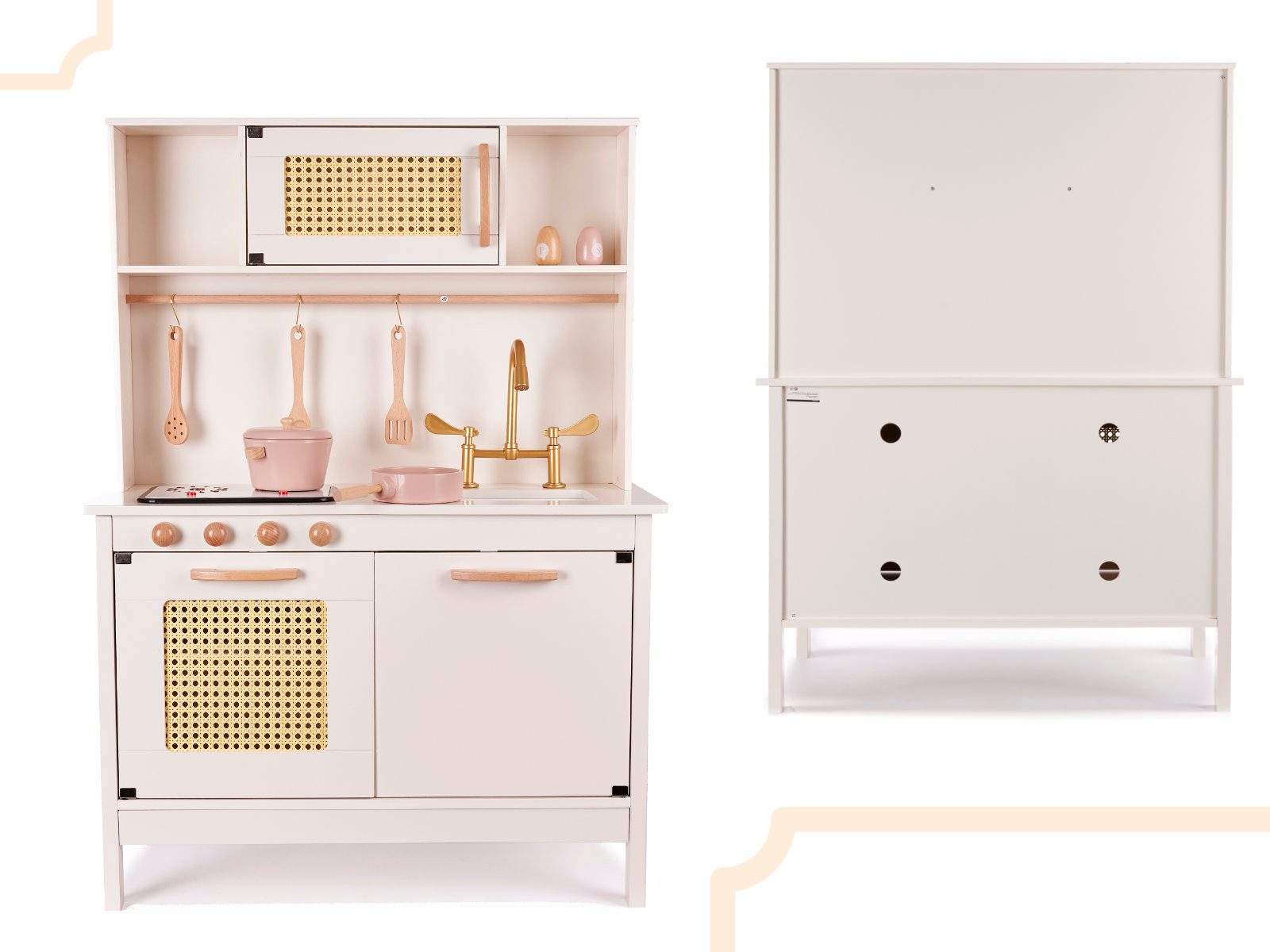 Ikonka Puppenhausmöbel Kinderküche Kinder Spielküche Spielzeugküche günstig online kaufen