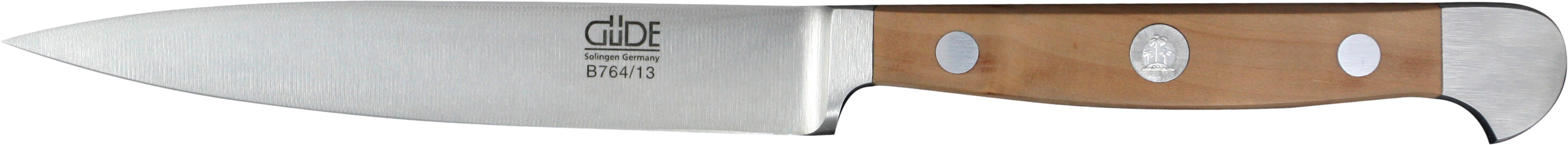 Güde Ножи Solingen Spickmesser Güde Alpha Spickmesser 13cm, Birnenholz