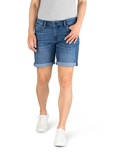 MUSTANG Джинсиshorts Damen Шорти Bermuda Regular Fit Basic Hotpants mit Stretch