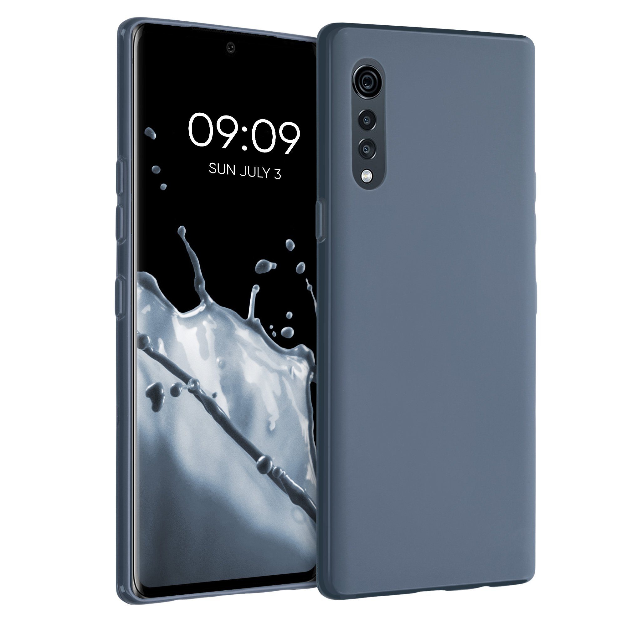 kwmobile Handyhülle Hülle für LG Velvet, Hülle Silikon - Soft Handyhülle - Handy Case Cover