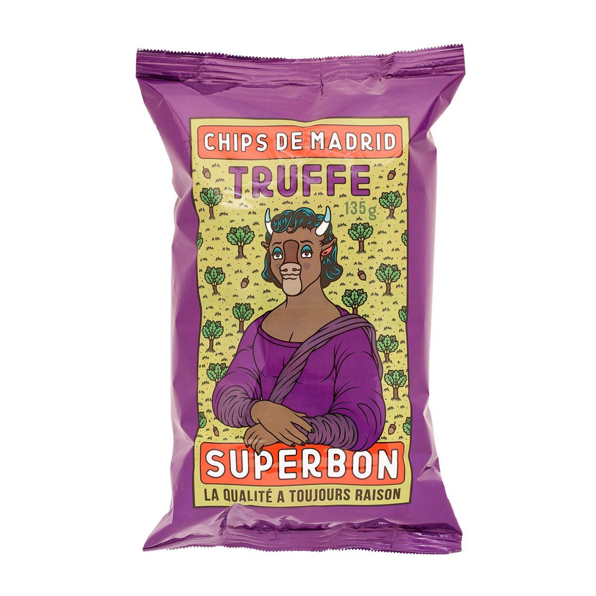 Superbon Knabberei, Superbon Chips Trufle Kartoffelchips mit Trüffel würzig knusprig 135g
