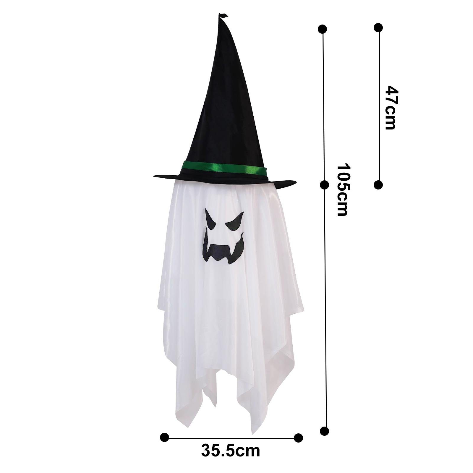 MUPOO LED-Lichterkette Halloween Dekorationen,LED-Geisterlampe, Geisterlich günstig online kaufen