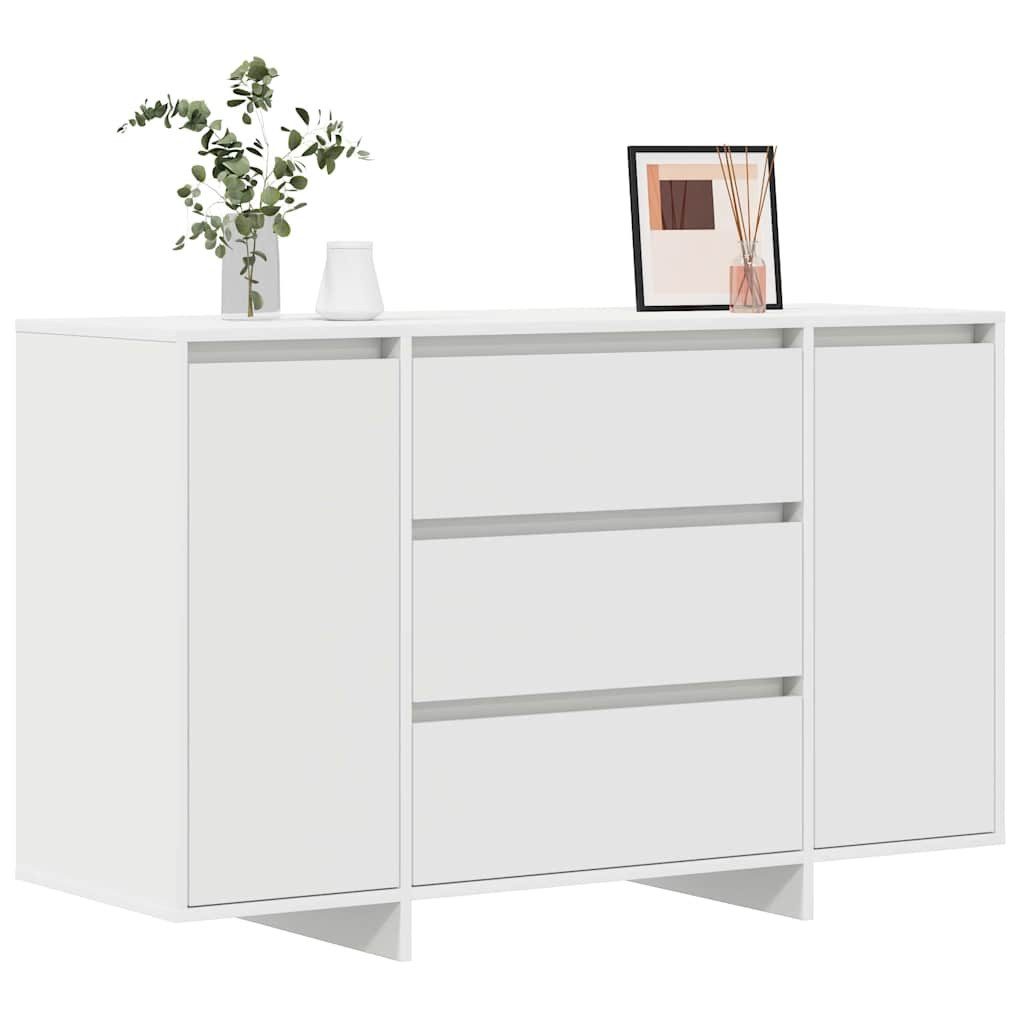 vidaXL Sideboard Sideboard mit Schubladen Weiß 120 x 41 x 75 cm Holzwerksto günstig online kaufen