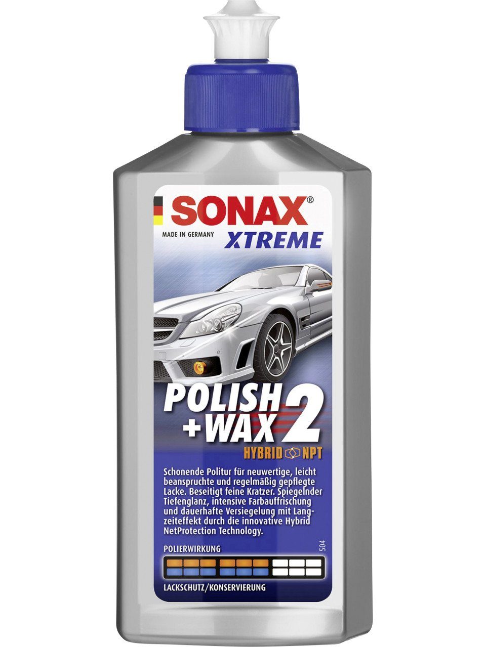 Sonax Xtreme Polish + Wax 2 Nano Pro 250ml Autopolitur