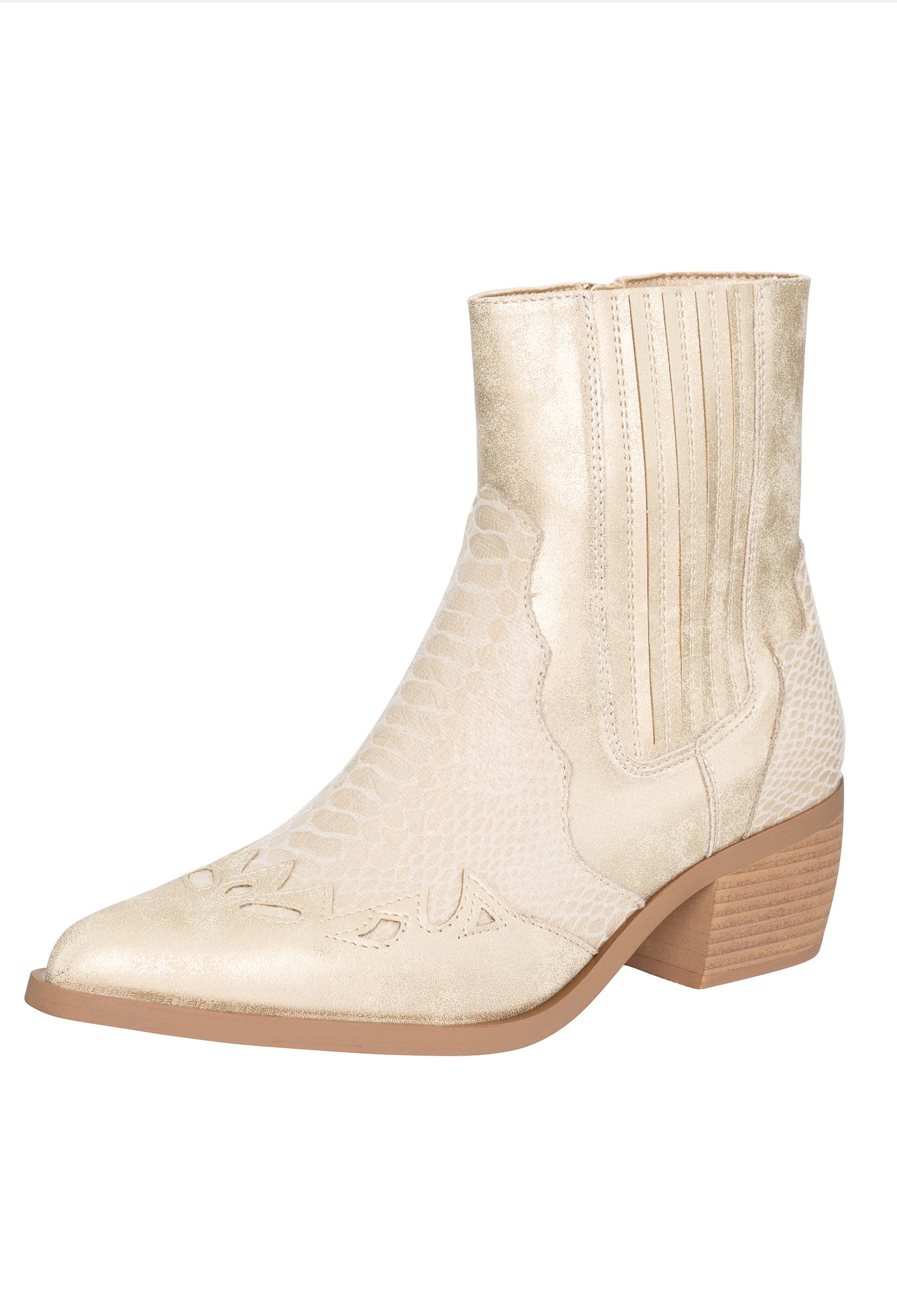 Salinyang Stiefeletten Cowboy Stiefelette