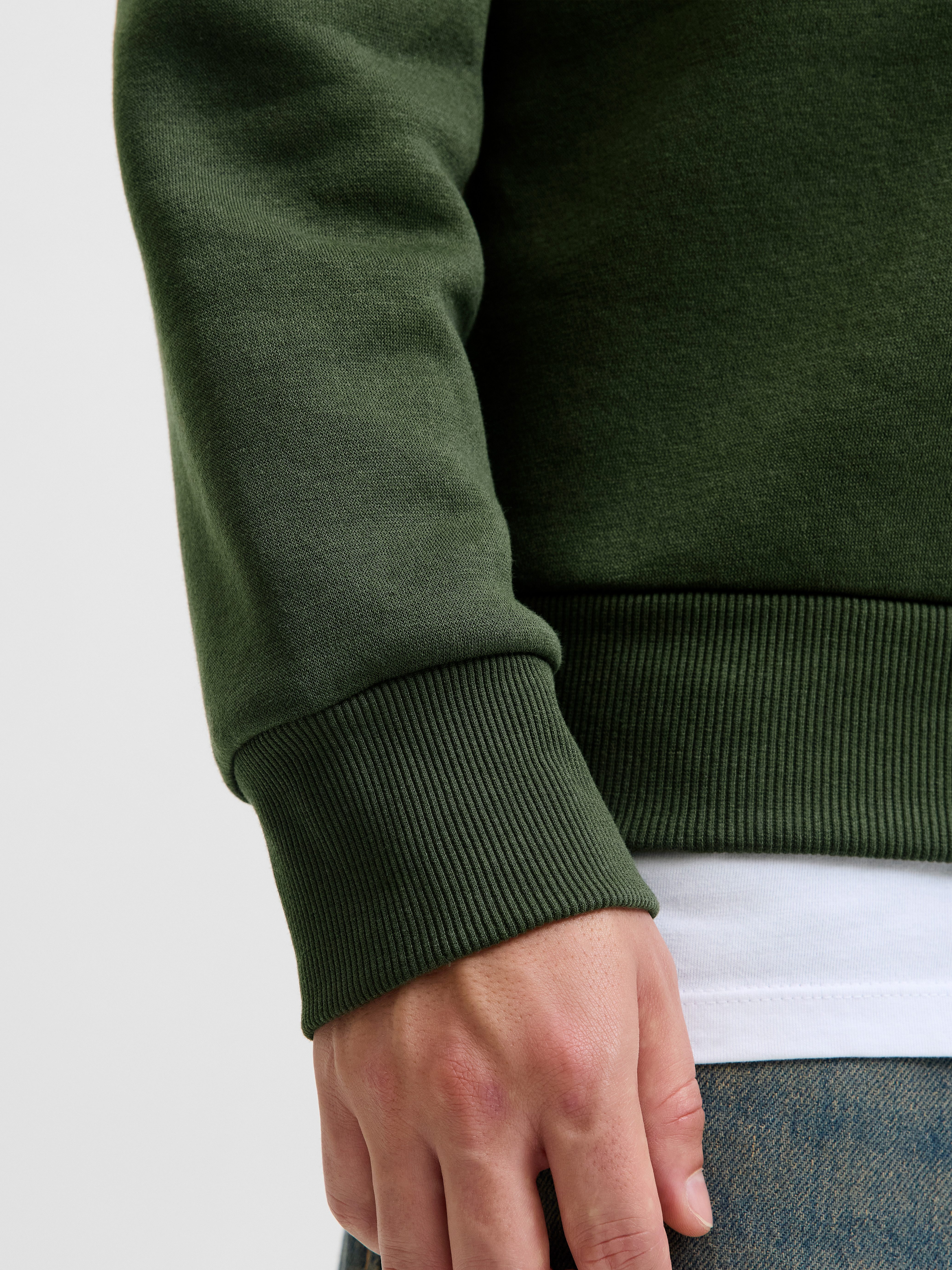 Jack & Jones Sweatshirt JJMAKOTO SWEAT CREW NECK – Bild 3 von 5