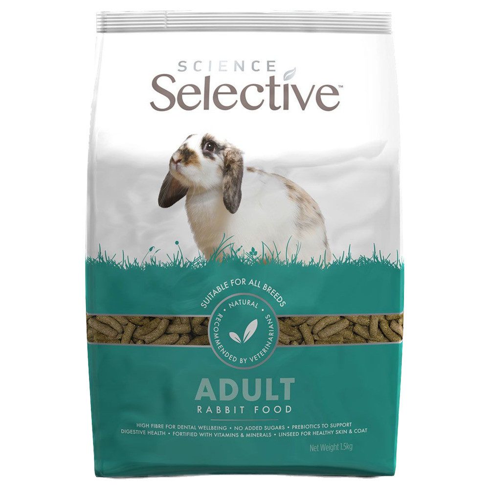 Supreme Science Selective Rabbit 1,5 kg, Trockenfutter für: Kleintier