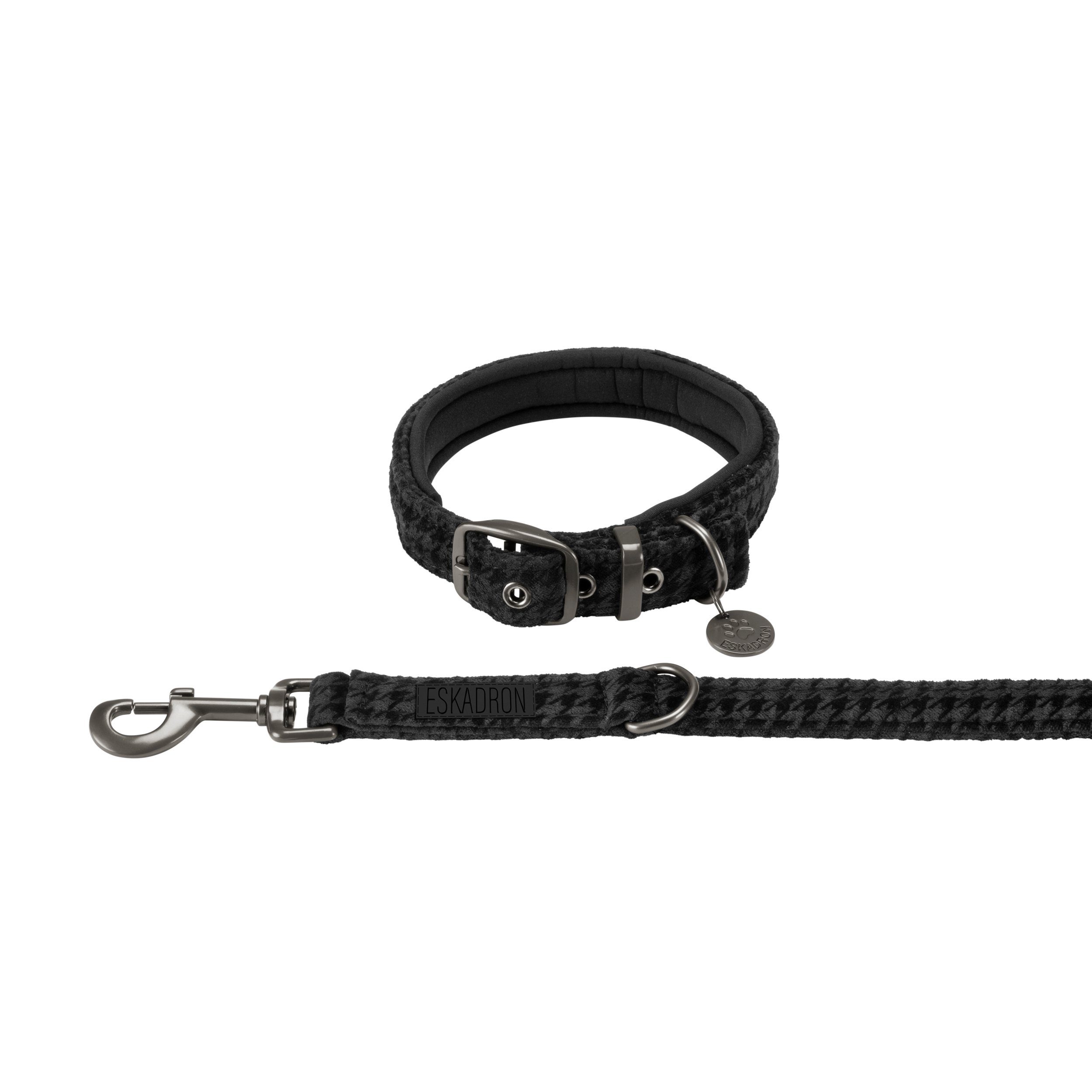 Eskadron Hundeleine Eskadron Essence Velvet Stamp Hundeset Halsband mit Leine