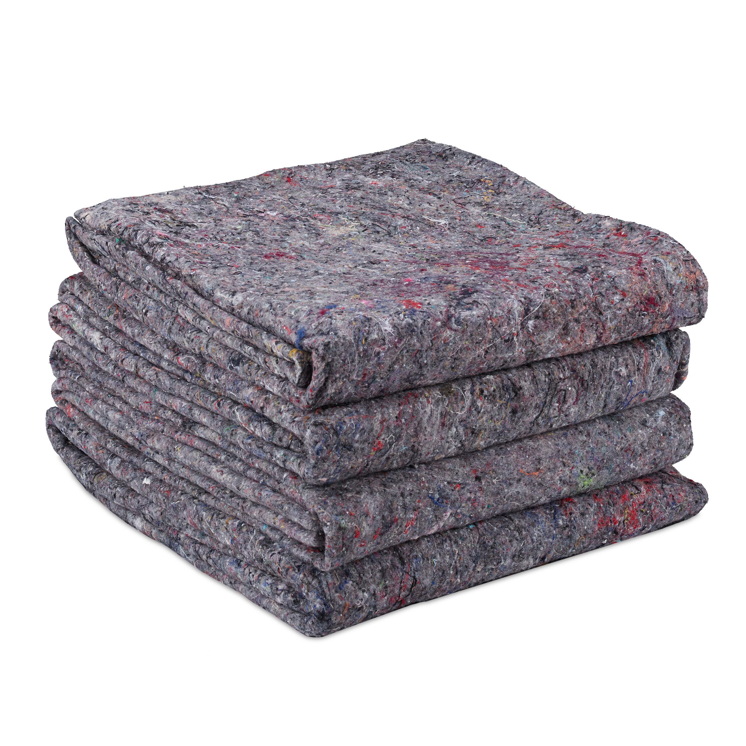 relaxdays Schutzplane Umzugsdecken 150 x 200 cm im 4er Set (4-St) günstig online kaufen