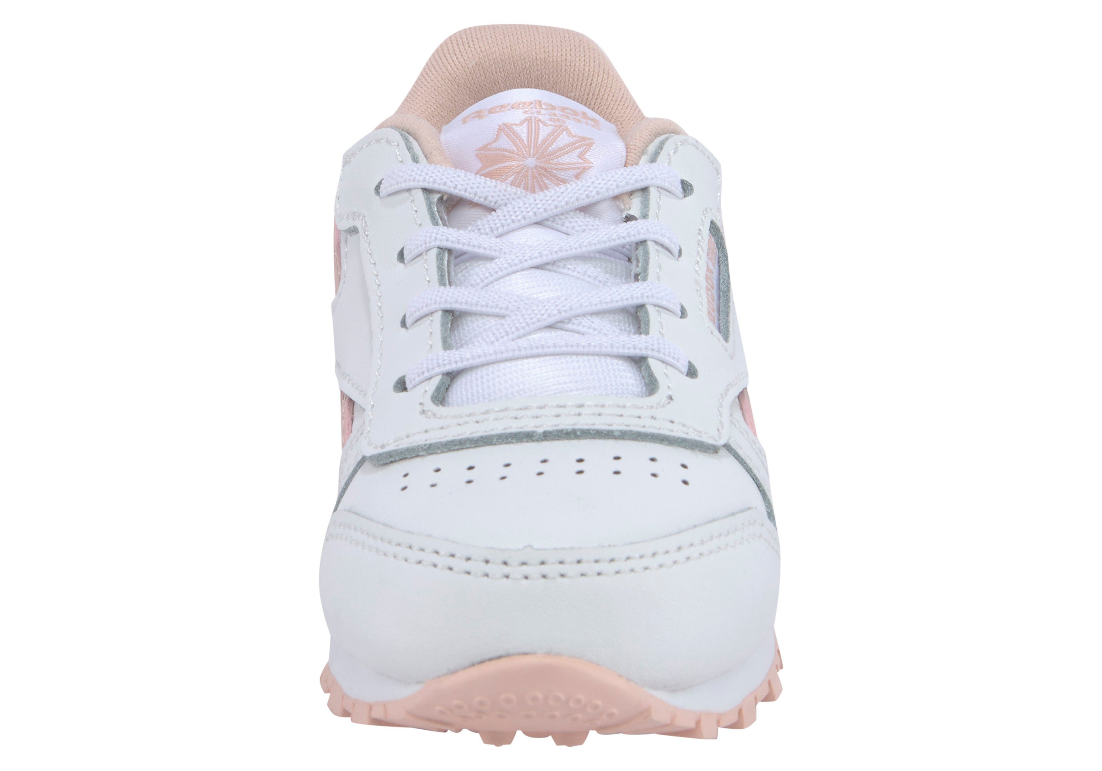 LEATHER Reebok CLASSIC weiß-apricot Classic Sneaker