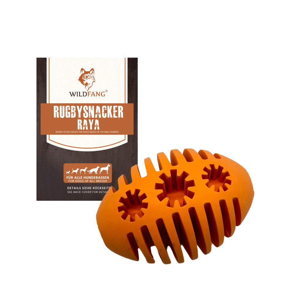 Wildfang Kauspielzeug Kauspielzeug Rugbysnacker "Raya" - 100% Naturkautschu günstig online kaufen