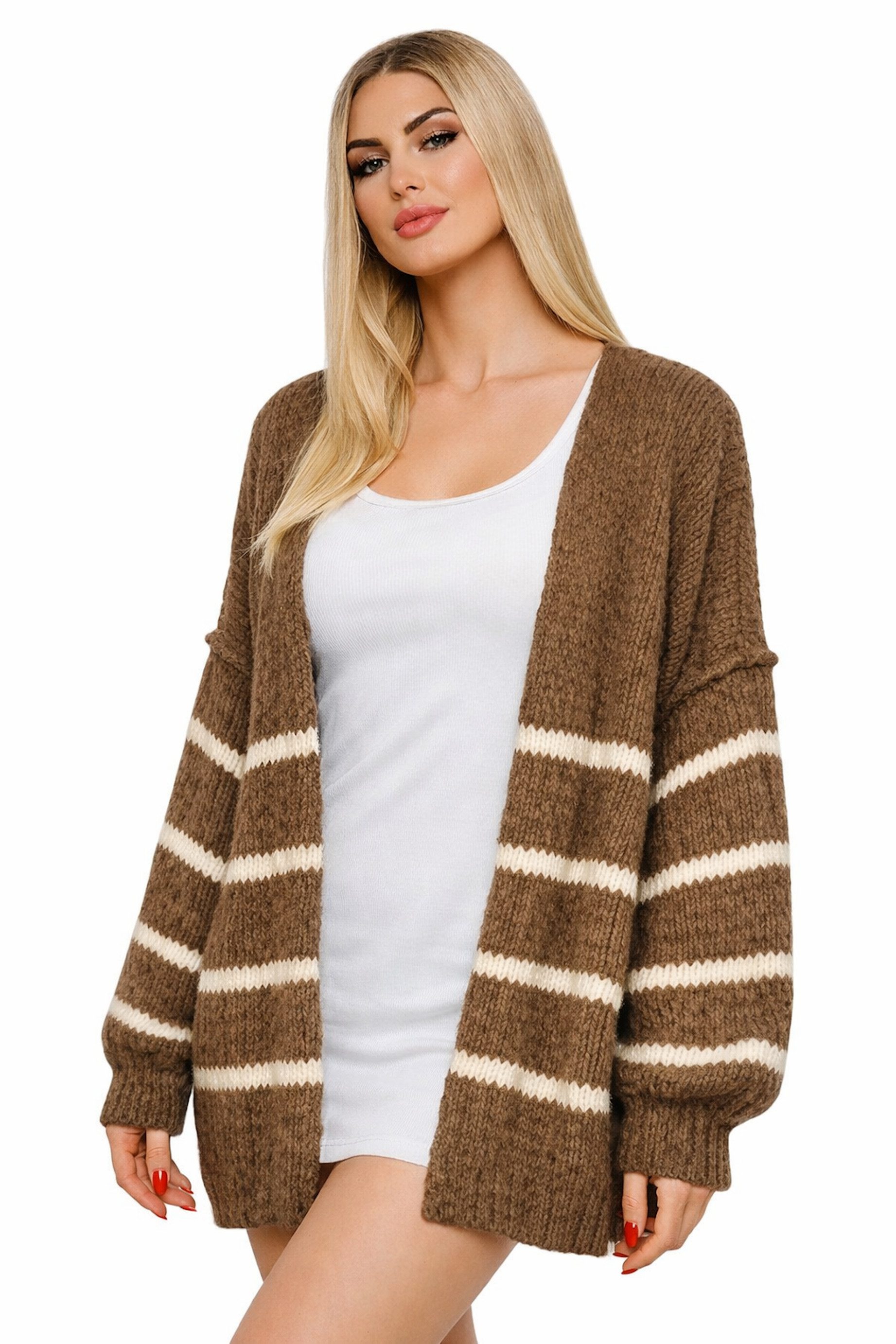 Worldclassca Cardigan Worldclassca Strickjacke Cardigan Open Front Pullover günstig online kaufen
