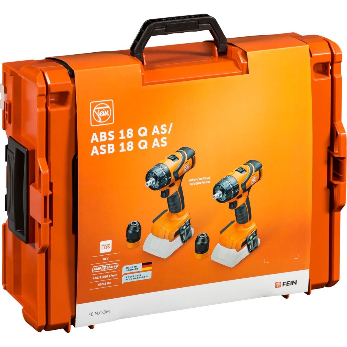 Fein Bohrschrauber ABS 18 Q AS N00 Akku-Bohrschrauber