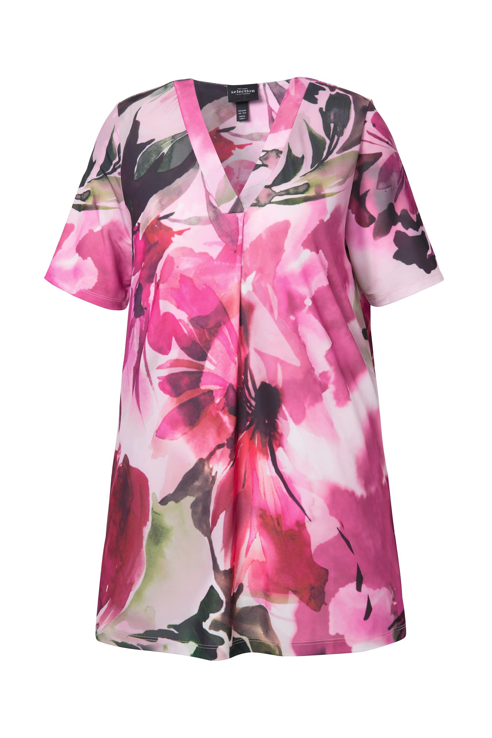 Ulla Popken T-Shirt Slinky Long Shirt günstig online kaufen