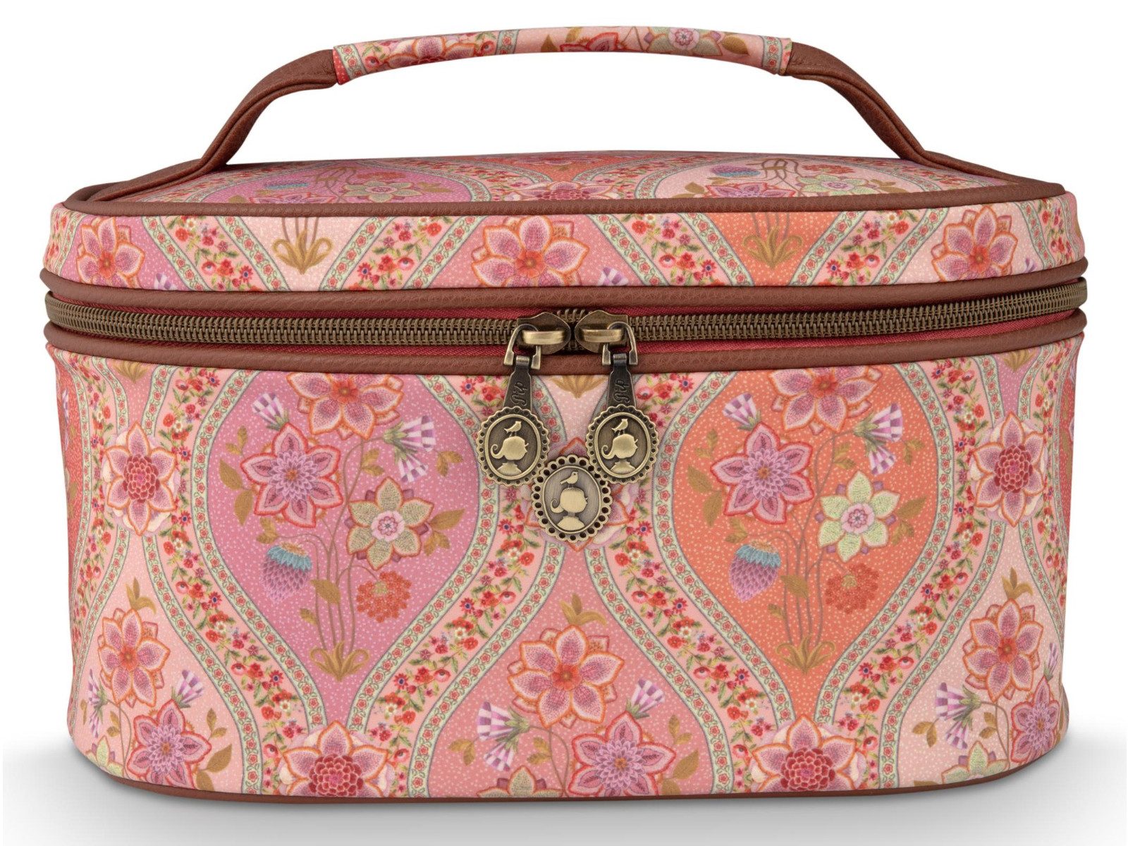 PiP Studio Kosmetiktasche Cleo Ornamento Orange Kosmetiktasche 26cm günstig online kaufen