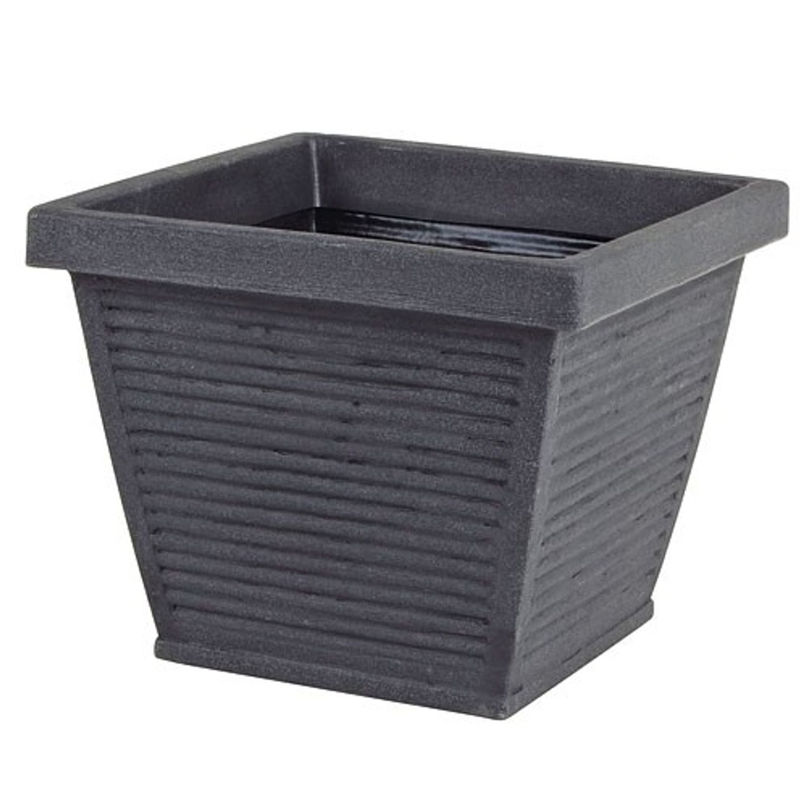 Jelenia Plast Pflanzkübel Blumenkübel Perugia 50x50cm anthrazit Pflanzgefäß Pflanzentopf