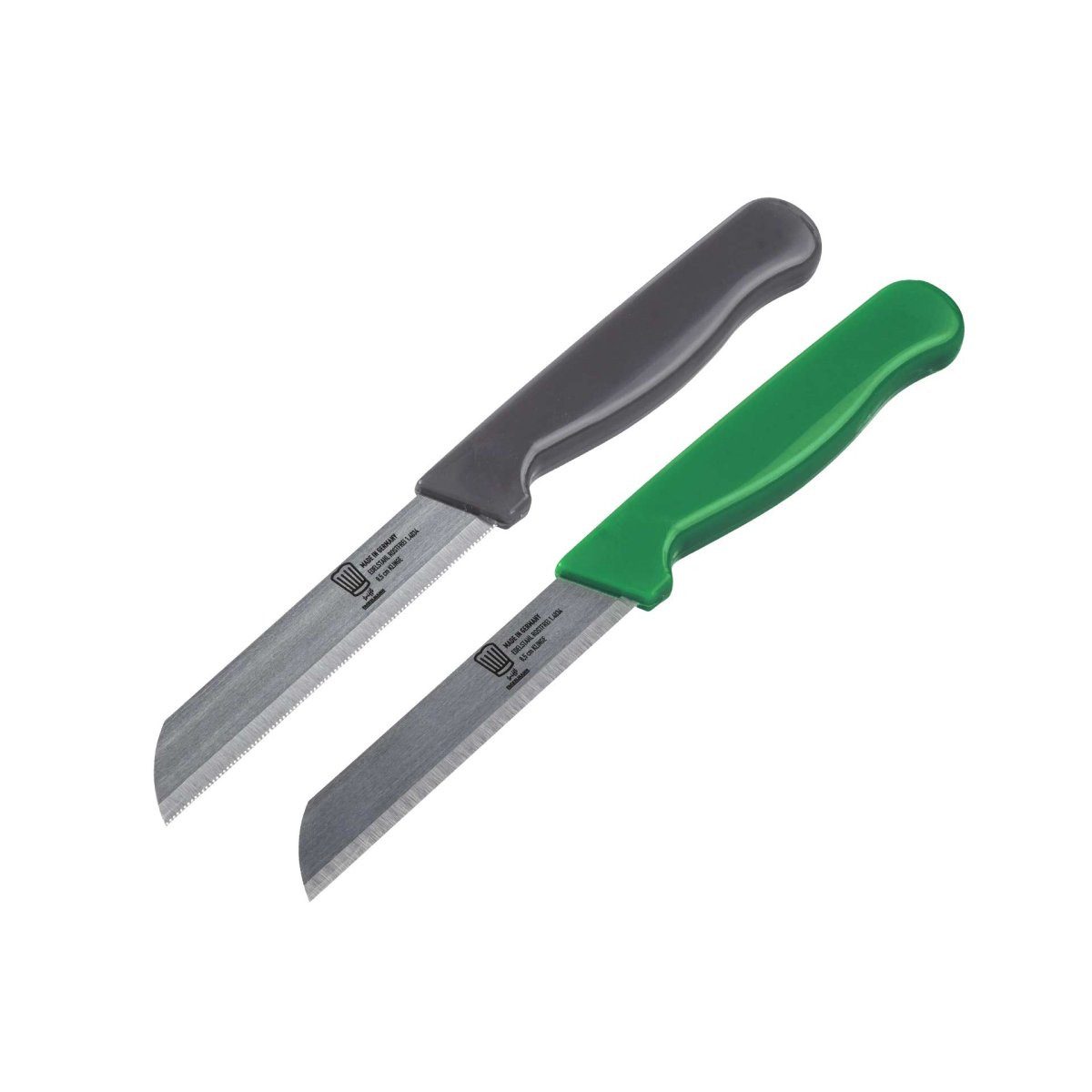 Gemüsemesser Gemüsemesser Set 2-teilig – Klingenschutz, Handreinigung, Bandstahl