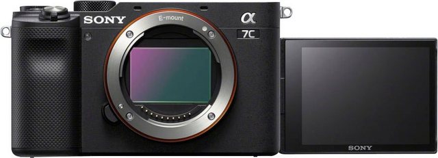 Sony ILCE 7CLB Alpha 7C E Mount mit SEL2860 Vollformat Digitalkamera (FE 28–60 mm F4–5,6, 24,2 MP, FE 28–60 mm F4–5,6, 24,2 MP, 4K Video, Echtzeit AF)  - Onlineshop OTTO